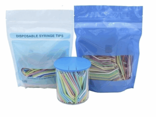 250 puntas desechables para jeringa triple - Imagen 4